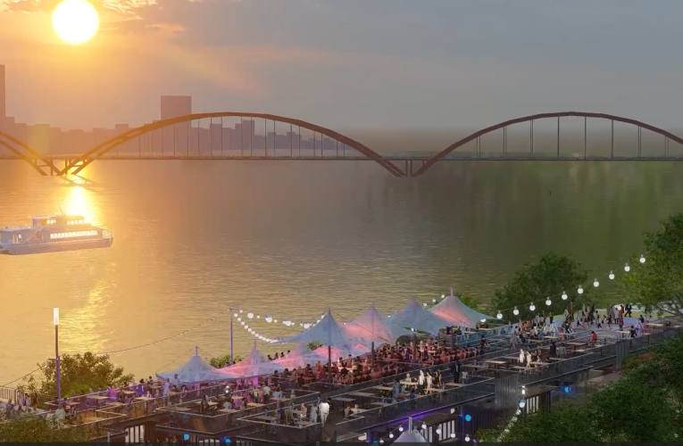 關渡碼頭貨櫃市集5/21開幕 台北河畔新浪漫