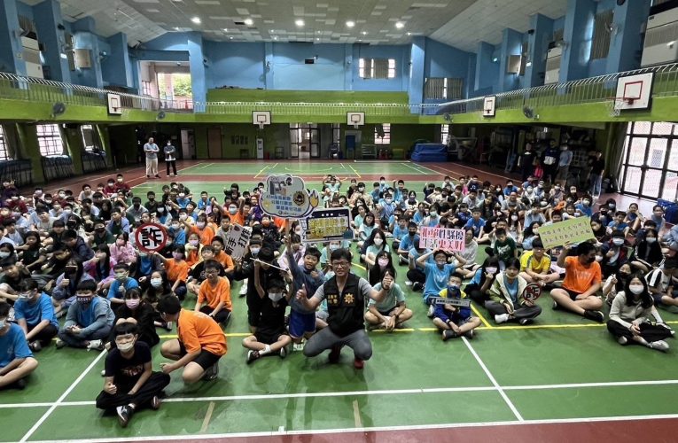 防詐觀念深入校園！ 基隆警宣反詐