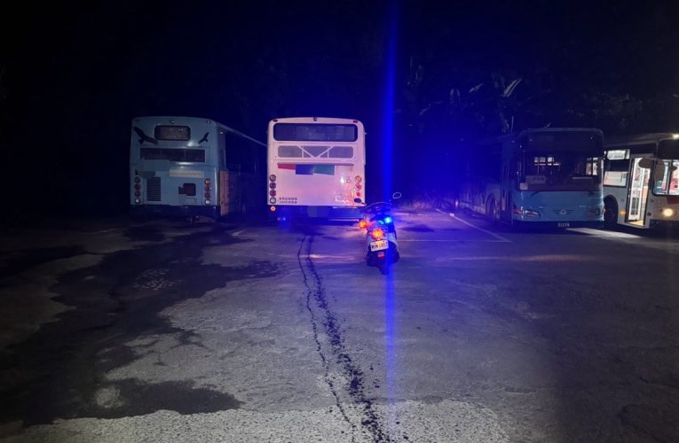 路面油漬害多輛機車慘摔 基警循線找出漏油元凶